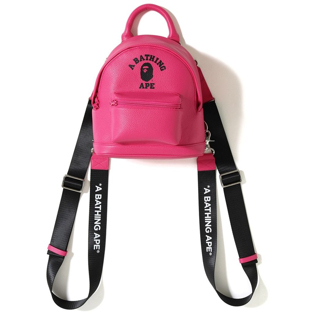 *A Bathing Ape mini leather backpack